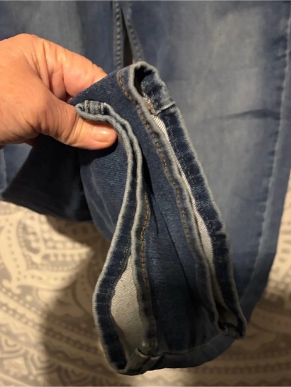 Signature by Levi Strauss & Co. Men's Straight Fit Blue Jeans | 36x30 👖